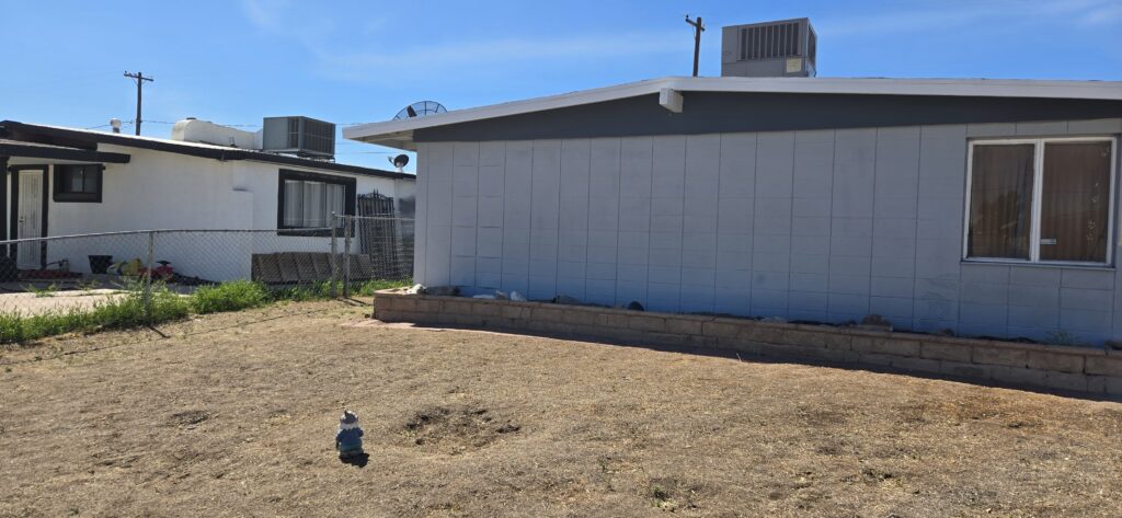 Completed exterior house painting in Sunrise Manor