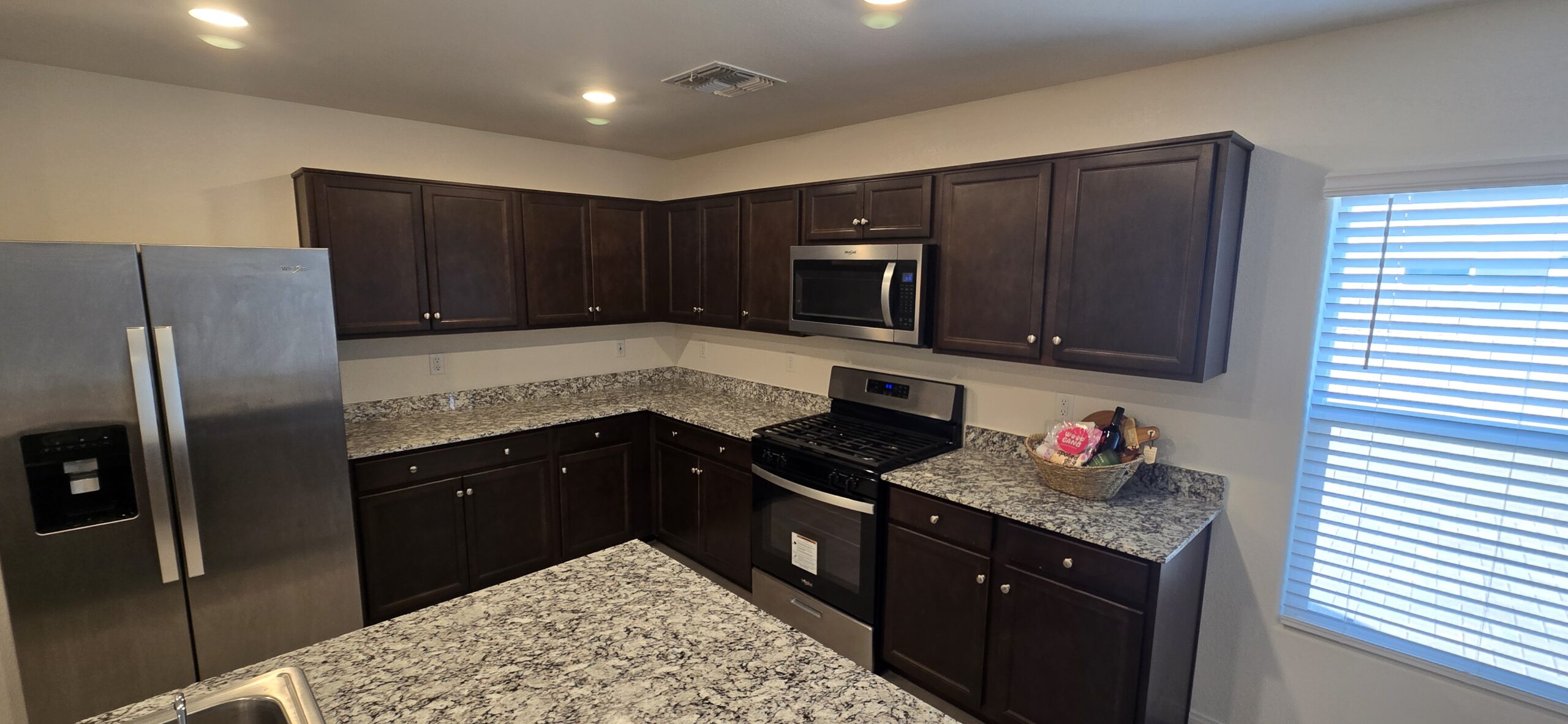 Cabinet refinishing in a Providence Las Vegas kitchen