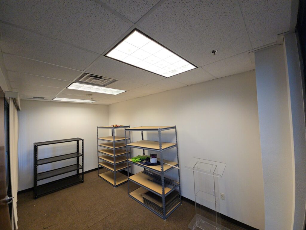 Office interior walls repainted by New Visions Painters in Las Vegas